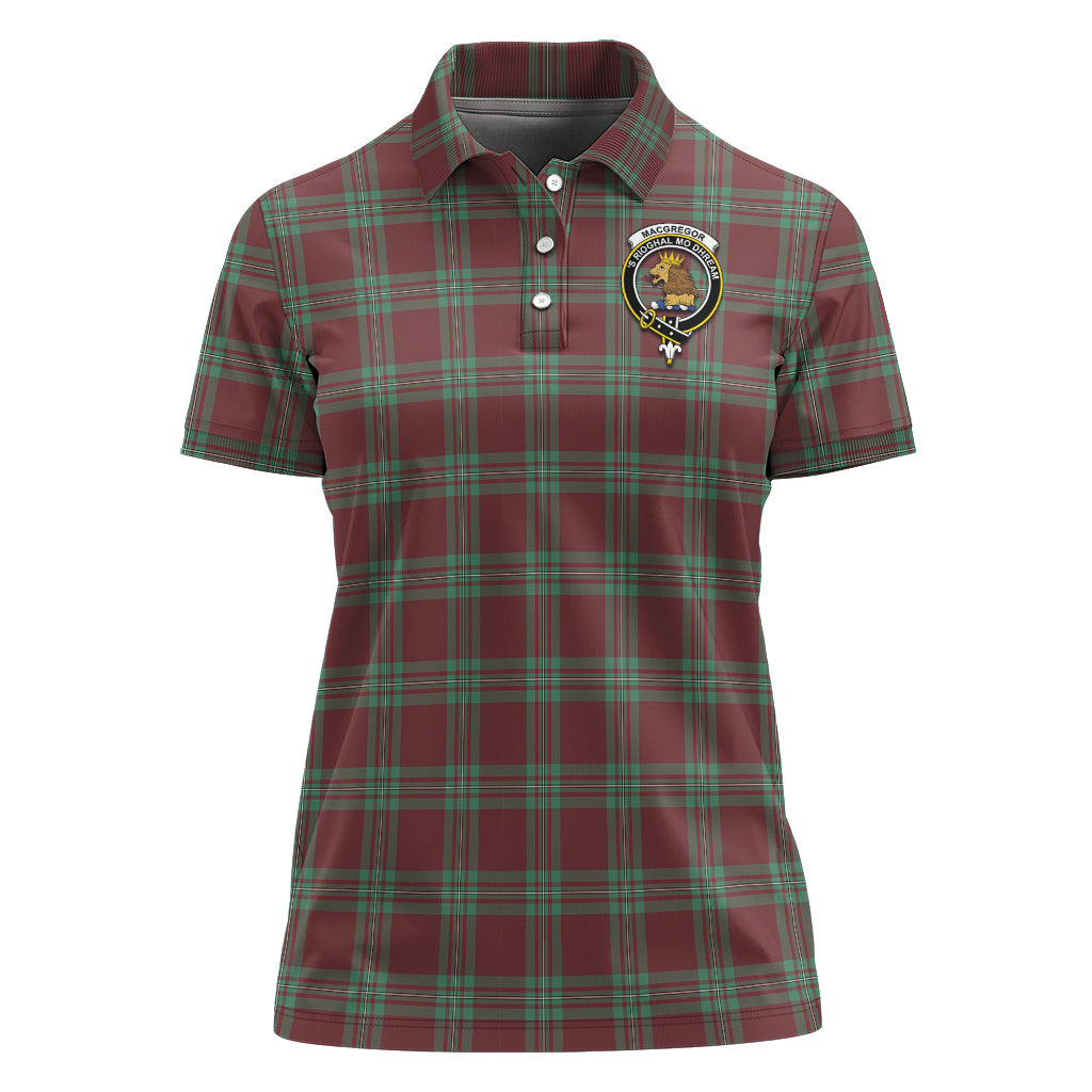 macgregor-hunting-ancient-tartan-polo-shirt-with-family-crest-for-women