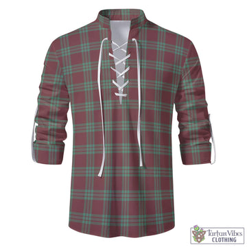 MacGregor Hunting Ancient Tartan Men's Scottish Traditional Jacobite Ghillie Kilt Shirt