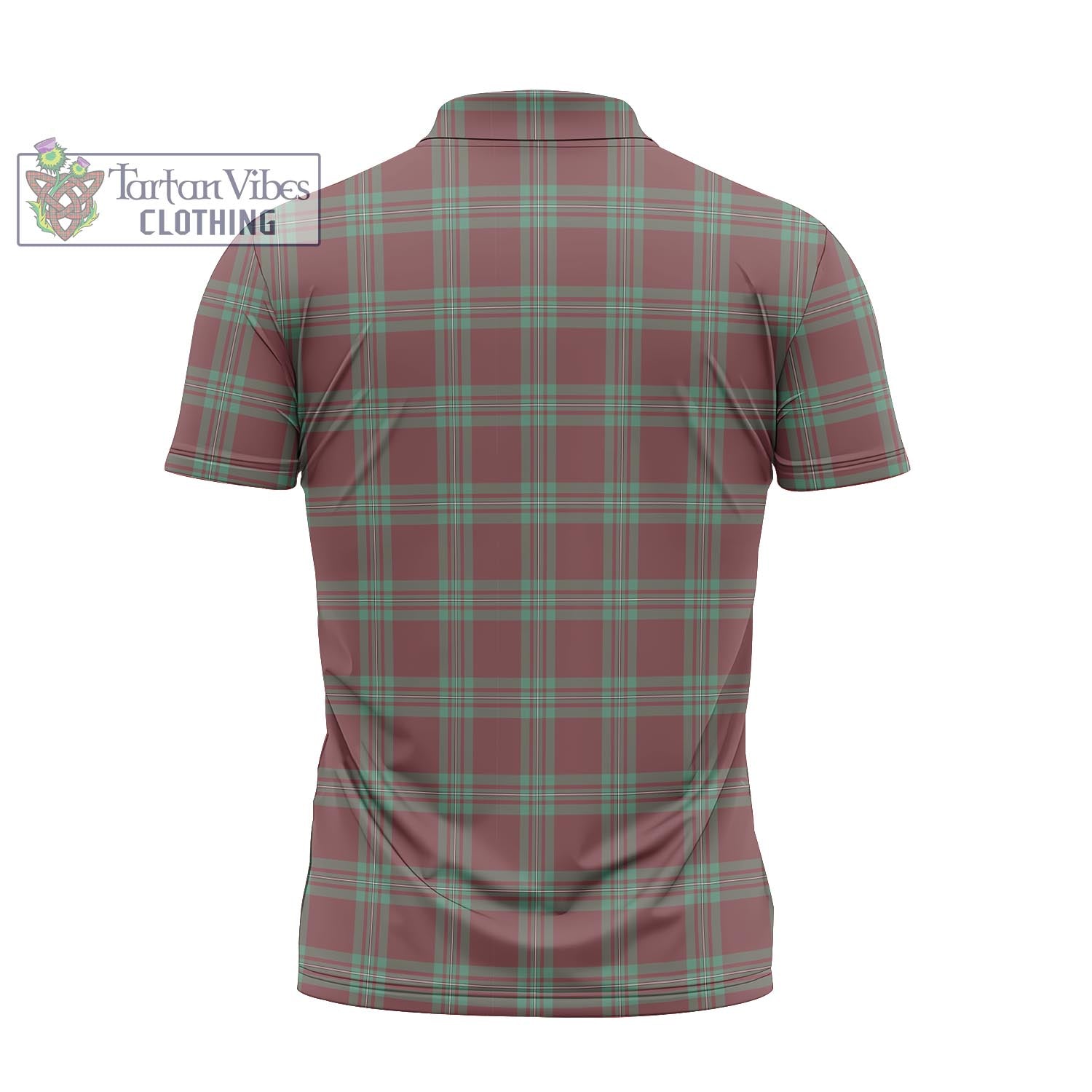 Tartan Vibes Clothing MacGregor Hunting Ancient Tartan Zipper Polo Shirt with Family Crest