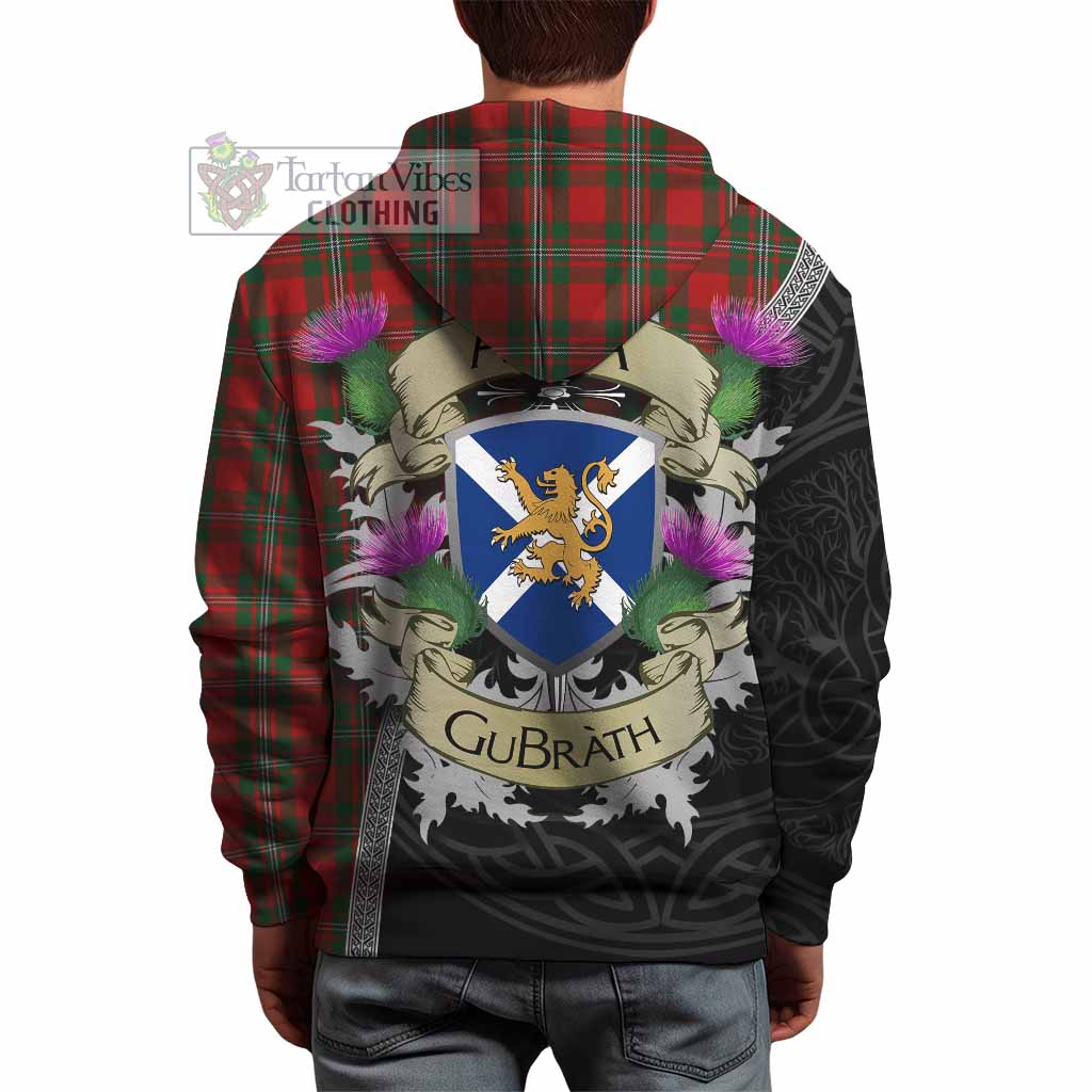 Tartan Vibes Clothing MacGregor (McGregor) Tartan Family Crest Hoodie Lion Rampant Royal Thistle Shield Celtic Inspired