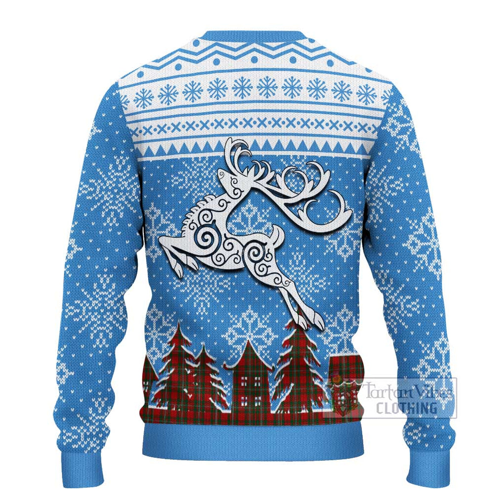 MacGregor (McGregor) Clan Christmas Ugly Sweater Celtic Reindeer Style - Tartan Vibes Clothing
