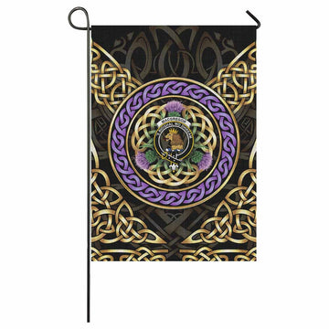 MacGregor (McGregor) Clan Crest Garden Flag Celtic Scottish Thistle