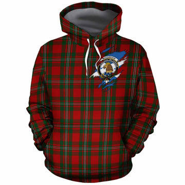 MacGregor (McGregor) Clan Crest In Me Tartan Cotton Hoodie Scotland Flag Style