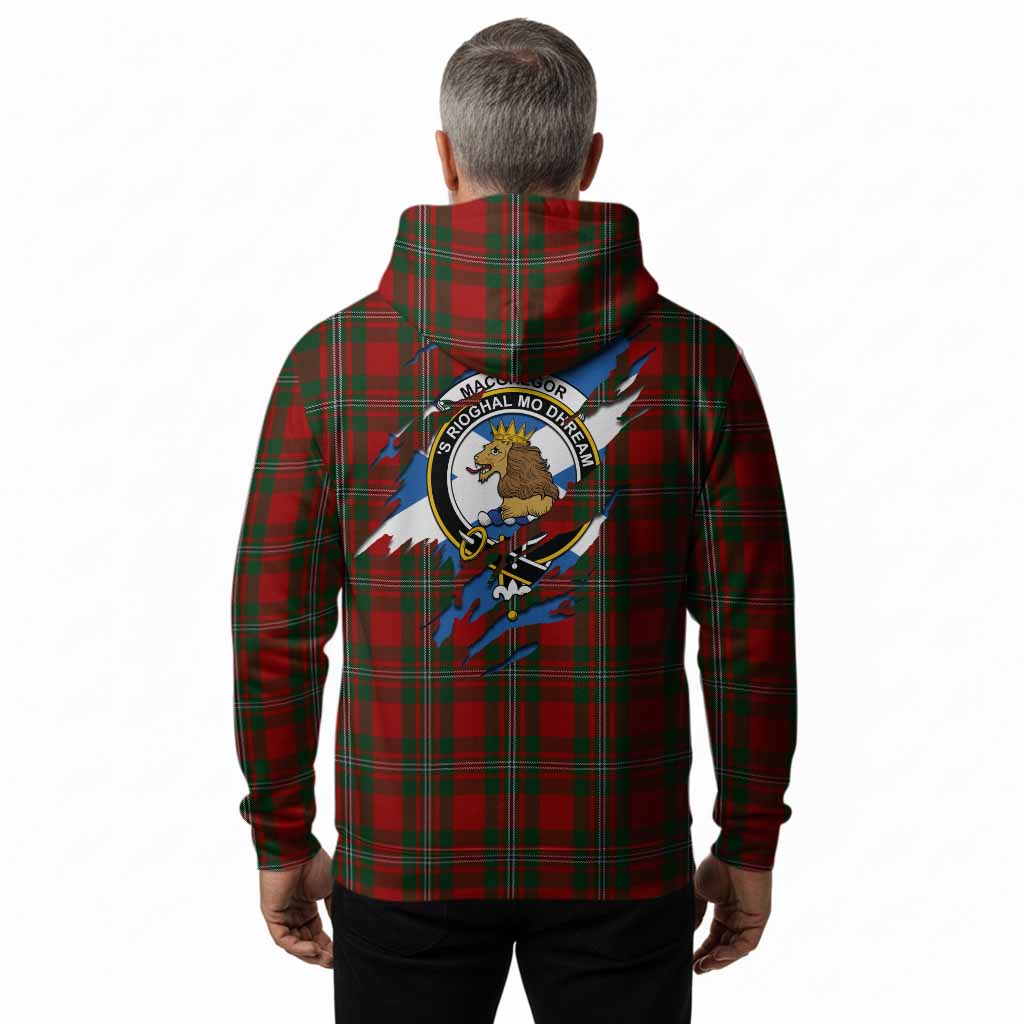 MacGregor (McGregor) Clan Crest In Me Tartan Hoodie Scotland Flag Style
