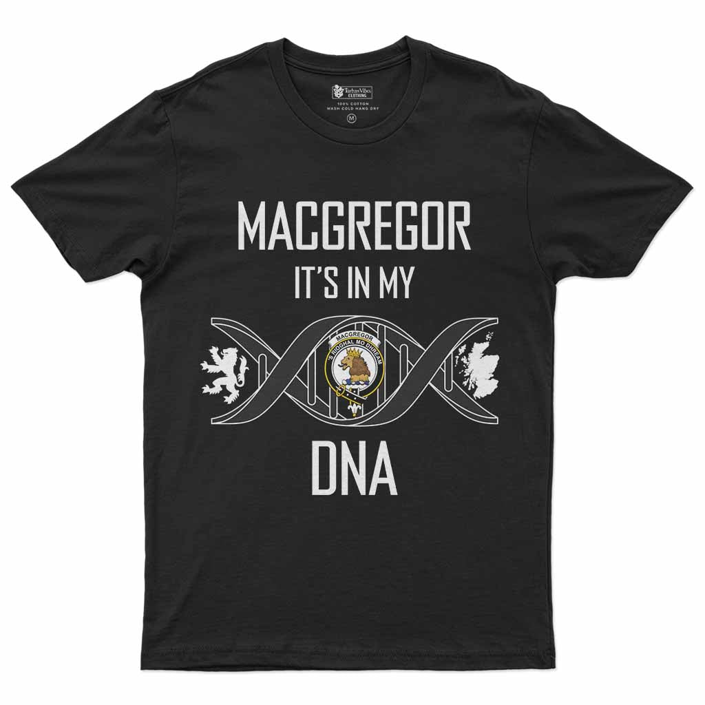 MacGregor (McGregor) Clan DNA Men's T-Shirt Black - Tartan Vibes Clothing