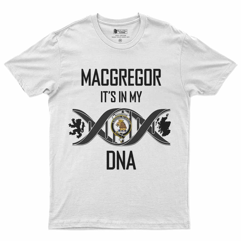 MacGregor (McGregor) Clan DNA Men's T-Shirt White - Tartan Vibes Clothing