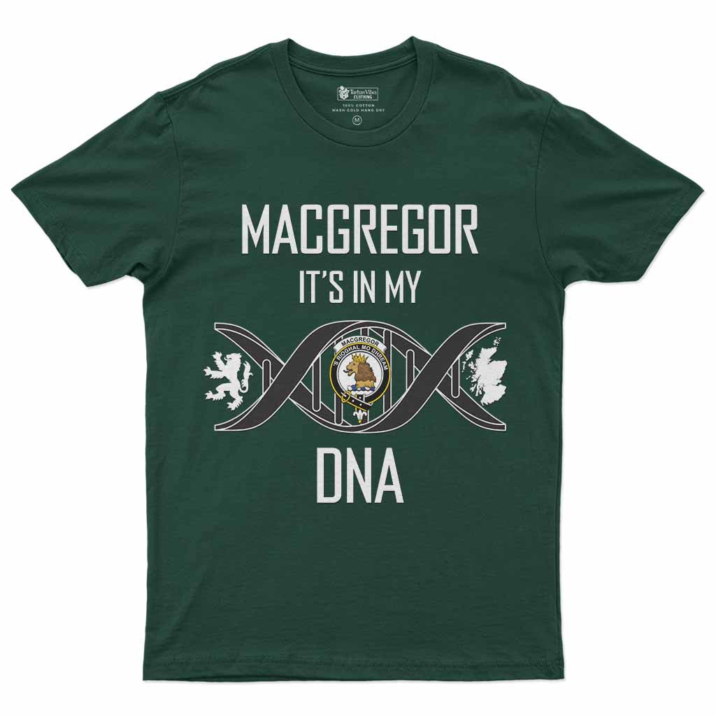 MacGregor (McGregor) Clan DNA Men's T-Shirt Forest Green - Tartan Vibes Clothing