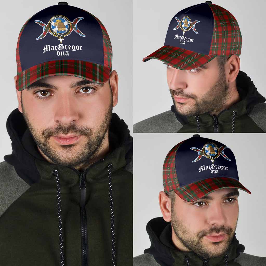 MacGregor (McGregor) Clan DNA Tartan Classic Cap - Tartan Vibes Clothing