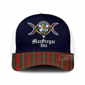 MacGregor (McGregor) Clan DNA Tartan Mesh Trucker Cap One Size (Adjustable) White - Tartan Vibes Clothing