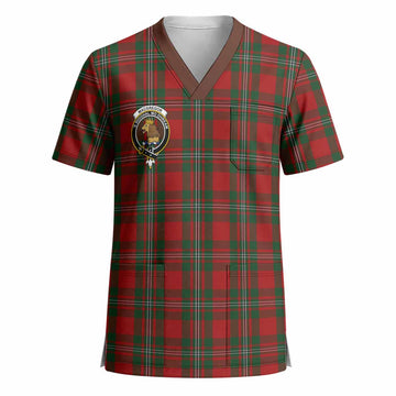 MacGregor (McGregor) Crest Tartan Scrub Top - Tartan Vibes Clothing