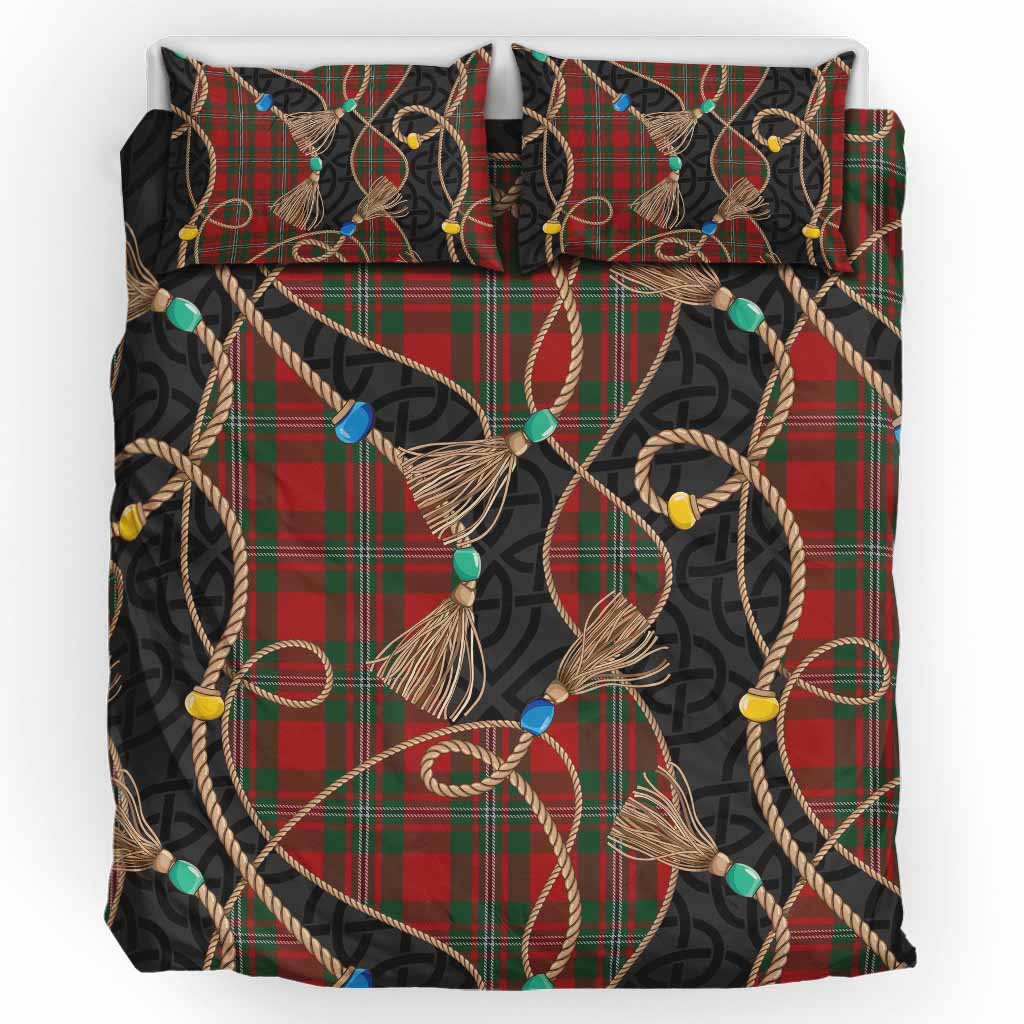 MacGregor (McGregor) Scottish Tartan Twisted Ropes Stylized Bedding Set UK Bedding Set UK King 91*87 inch - Tartan Vibes Clothing