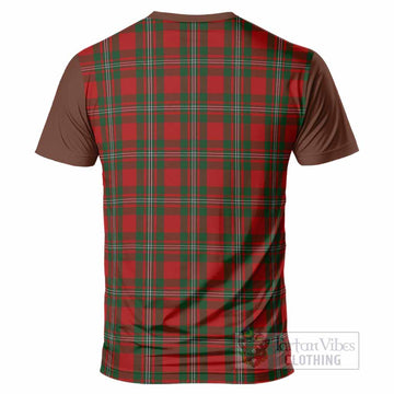 MacGregor (McGregor) Tartan Accent T-Shirt with Family Crest