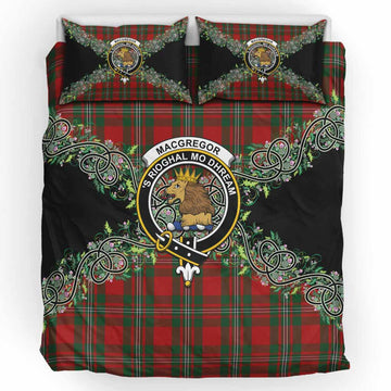 MacGregor (McGregor) Tartan Bedding Set Thistle Scottish Spirit