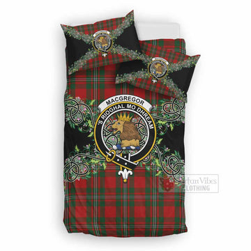 MacGregor (McGregor) Tartan Bedding Set Thistle Scottish Spirit