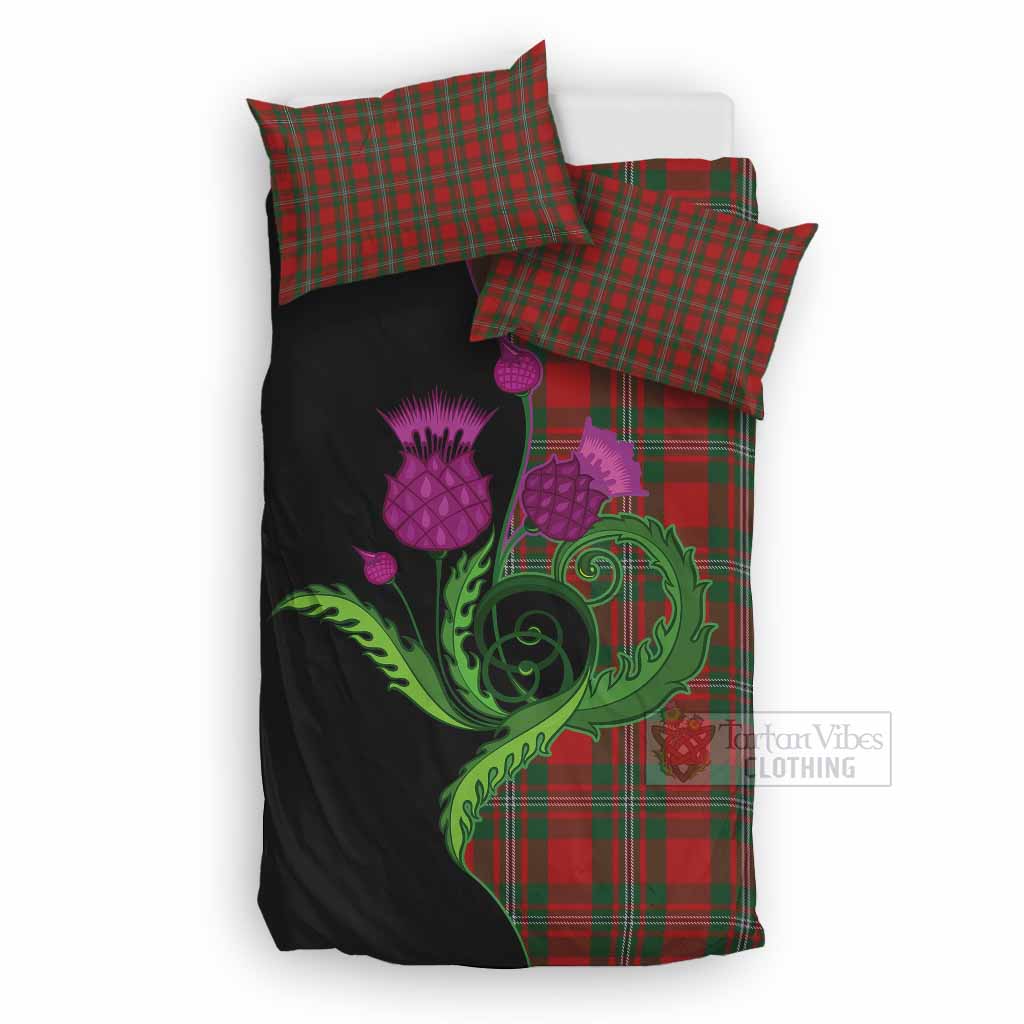 MacGregor (McGregor) Tartan Bedding Set Traditional Scottish Thistle UK Bedding Set UK Double 79*79 inch - Tartan Vibes Clothing