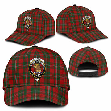 MacGregor (McGregor) Tartan Classic Cap with Family Crest