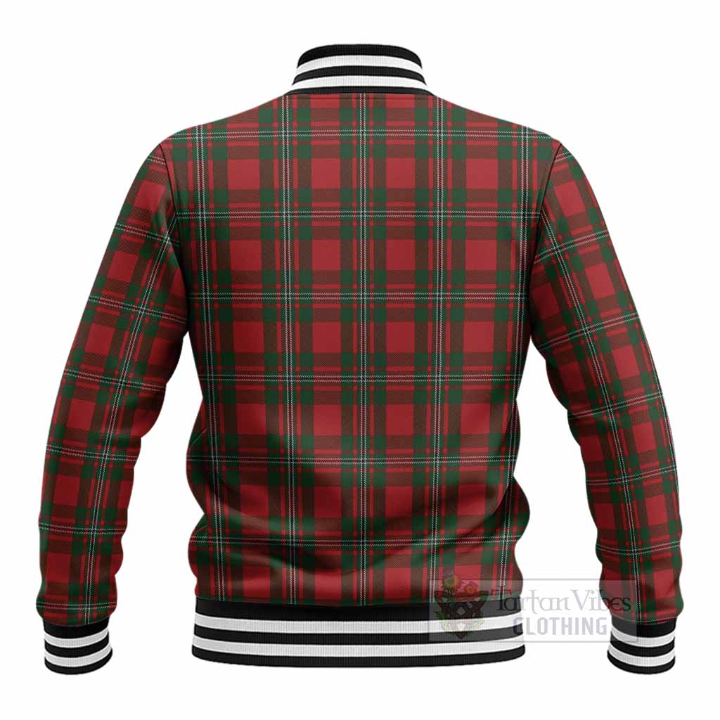 MacGregor (McGregor) Tartan Crest Baseball Jacket Ferocious Lion Style - Tartan Vibes Clothing