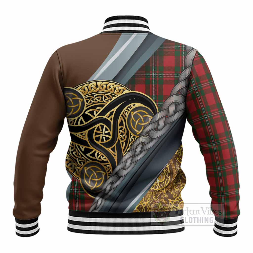 MacGregor (McGregor) Tartan Crest Baseball Jacket Scottish Triskele Celtic - Tartan Vibes Clothing