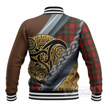 MacGregor (McGregor) Tartan Crest Baseball Jacket Scottish Triskele Celtic