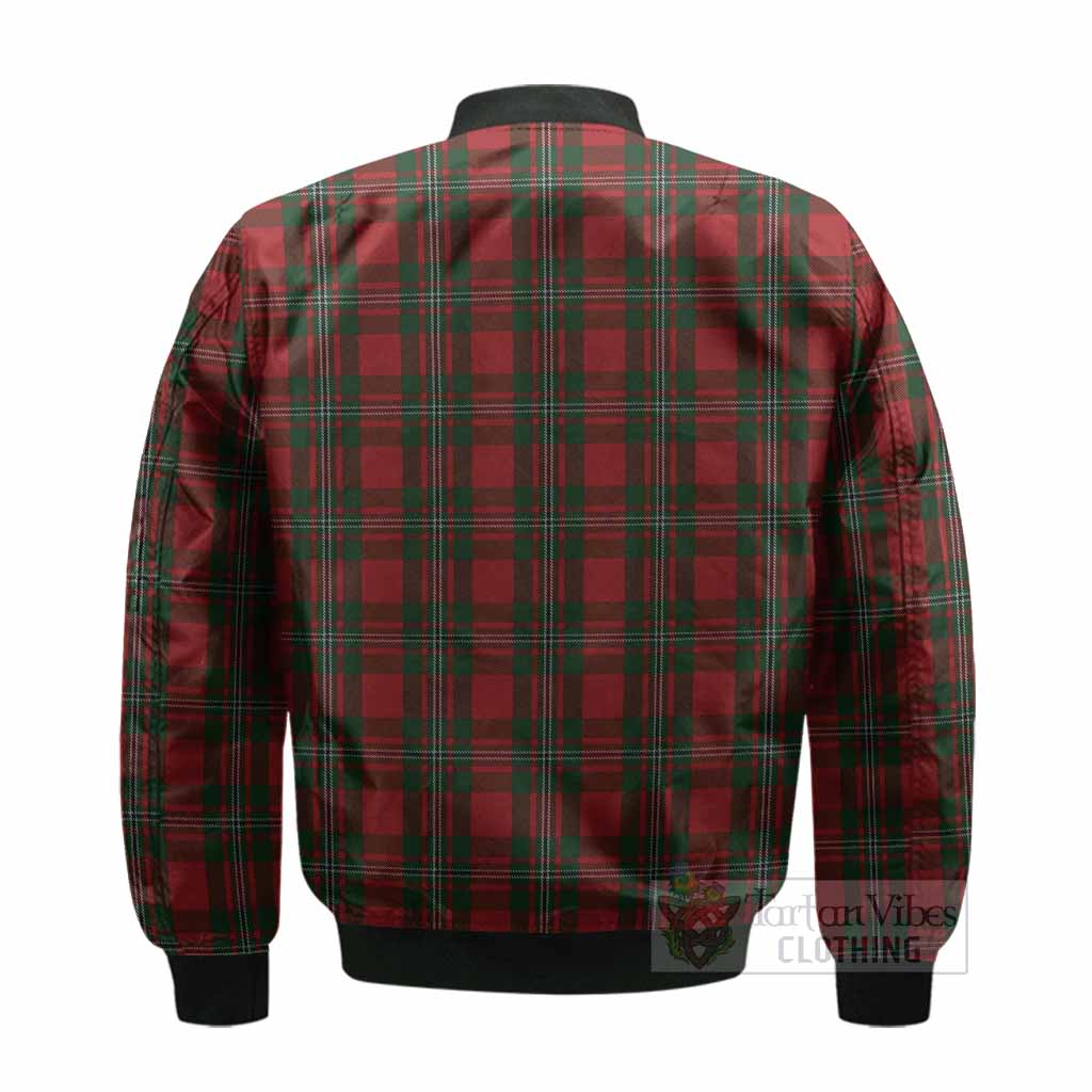 MacGregor (McGregor) Tartan Crest Bomber Jacket Ferocious Lion Style - Tartan Vibes Clothing