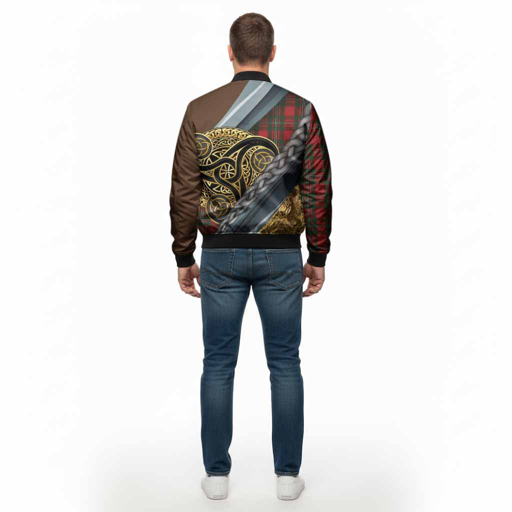 MacGregor (McGregor) Tartan Crest Bomber Jacket Scottish Triskele Celtic - Tartan Vibes Clothing