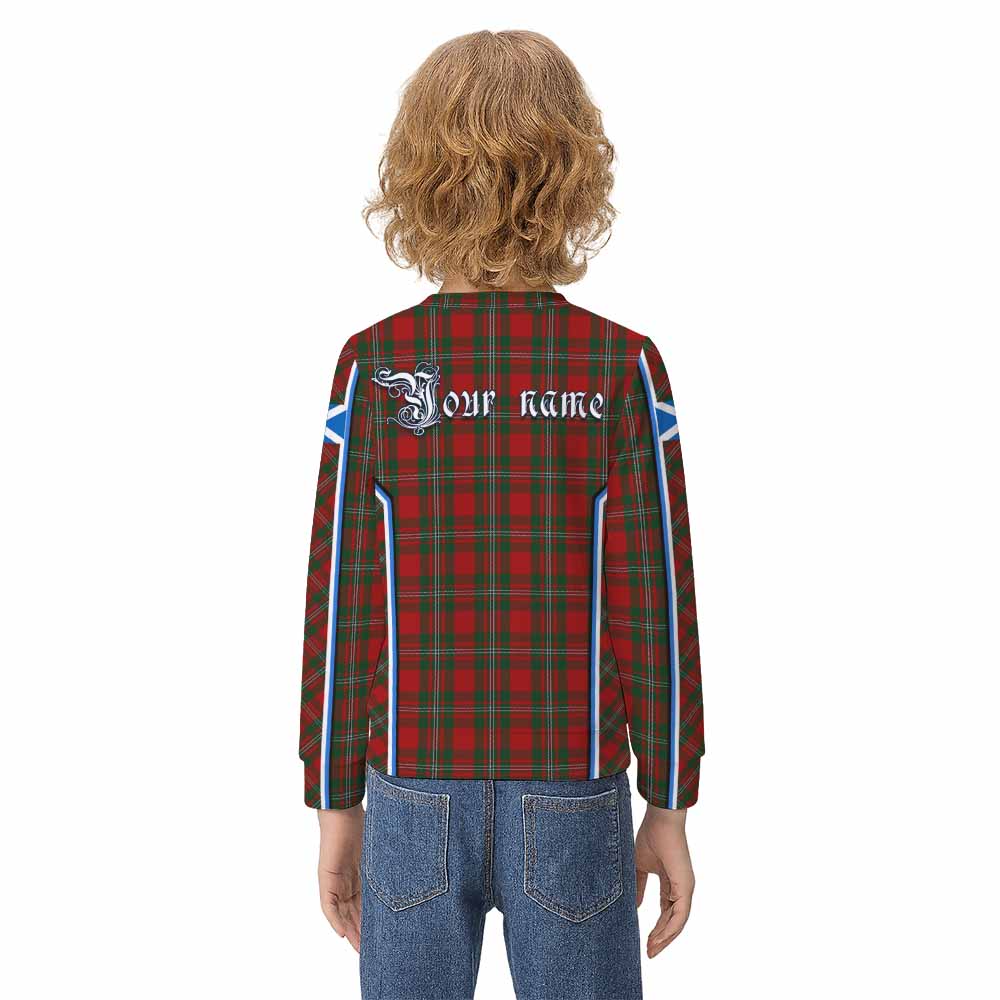 MacGregor (McGregor) Tartan Crest Kid Knitted Sweatshirt Scotland Coat of Arm Flag Style - Tartan Vibes Clothing