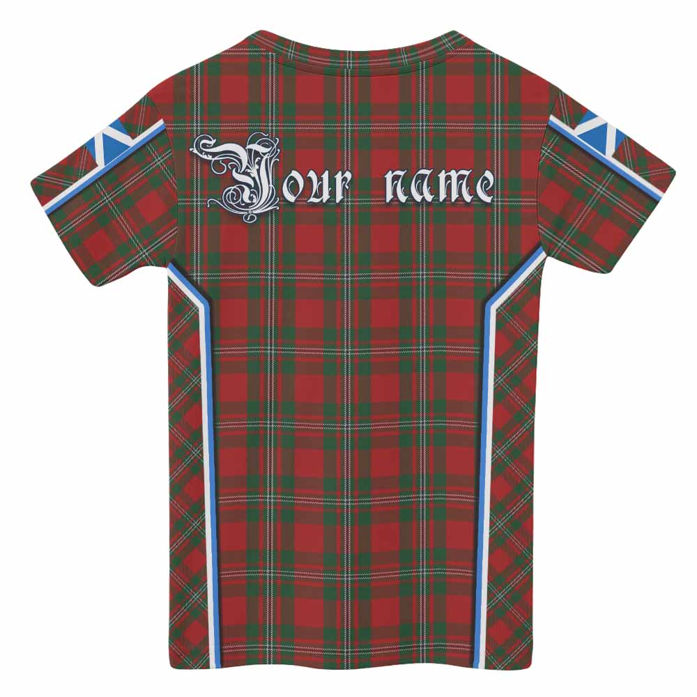 MacGregor (McGregor) Tartan Crest Kid T-shirt Scotland Coat of Arm Flag Style - Tartan Vibes Clothing
