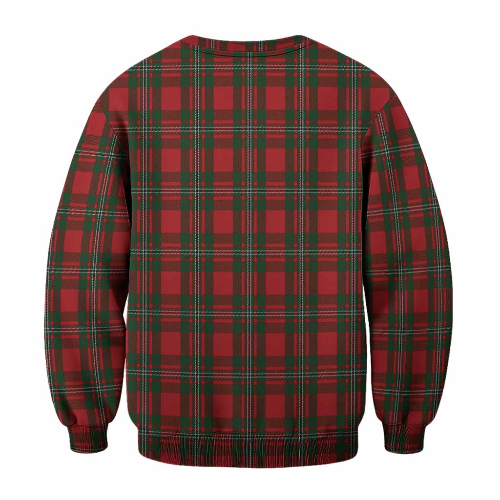 MacGregor (McGregor) Tartan Crest Sweatshirt Ferocious Lion Style