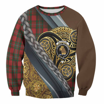 MacGregor (McGregor) Tartan Crest Sweatshirt Scottish Triskele Celtic