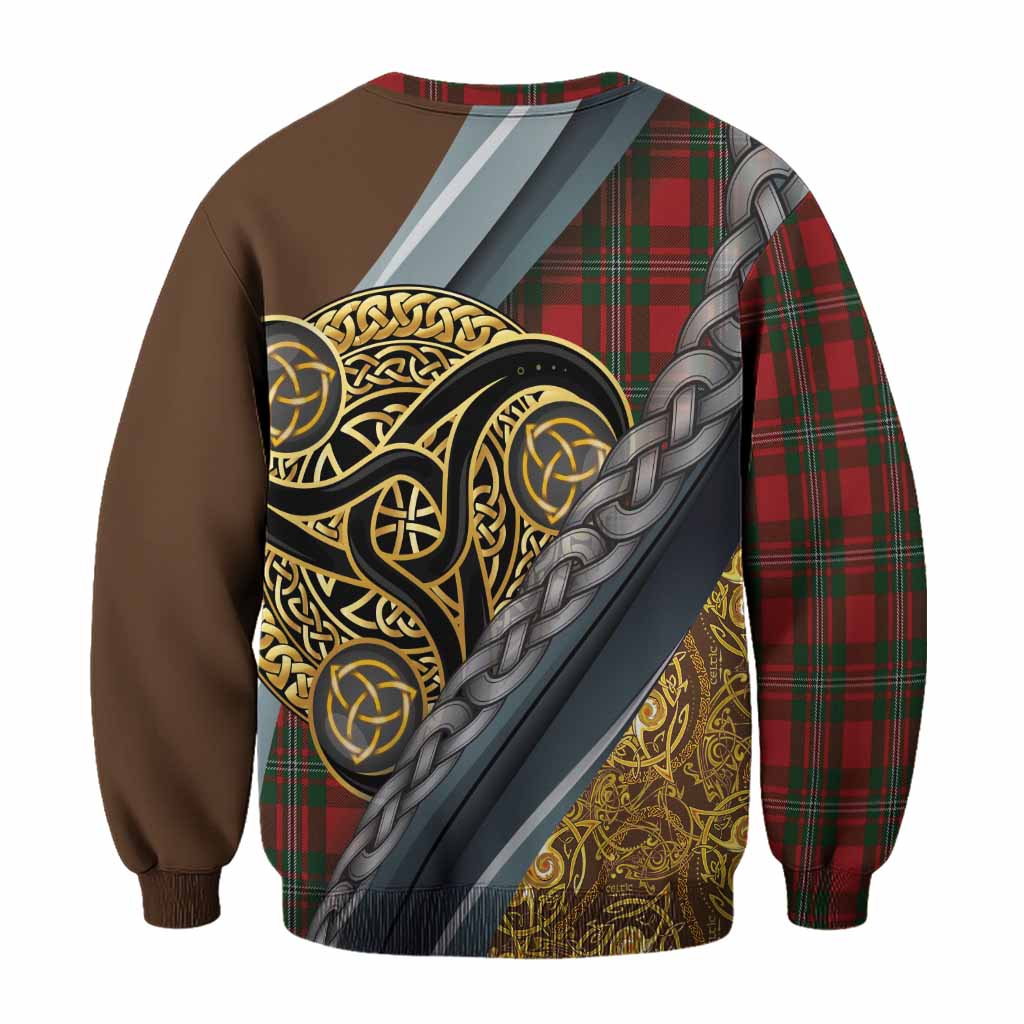 MacGregor (McGregor) Tartan Crest Sweatshirt Scottish Triskele Celtic