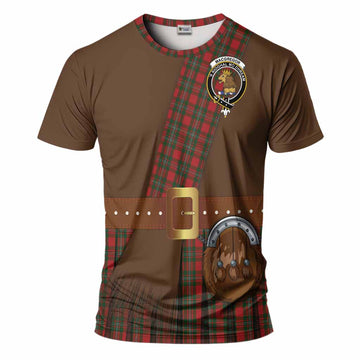MacGregor (McGregor) Tartan Crest T-Shirt Kilt Costume Style