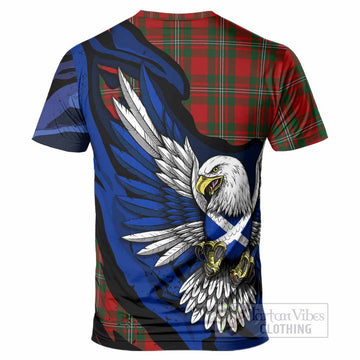 MacGregor (McGregor) Tartan Crest T-Shirt Scottish Eagle Grunge Style