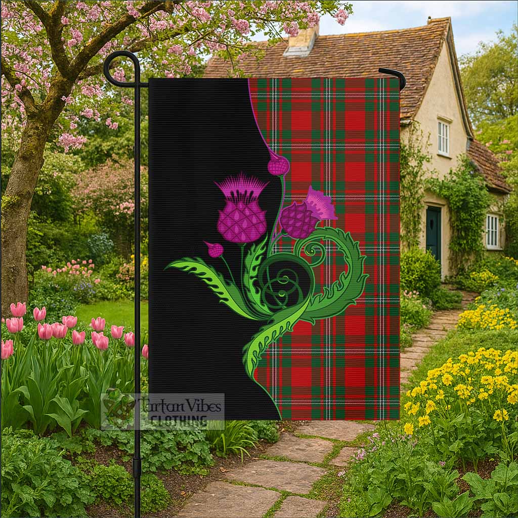 MacGregor (McGregor) Tartan Garden Flag Traditional Scottish Thistle - Tartan Vibes Clothing