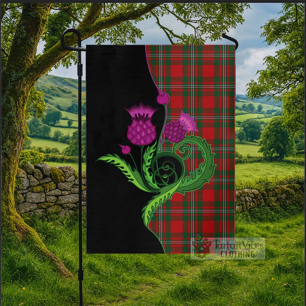 MacGregor (McGregor) Tartan Garden Flag Traditional Scottish Thistle - Tartan Vibes Clothing