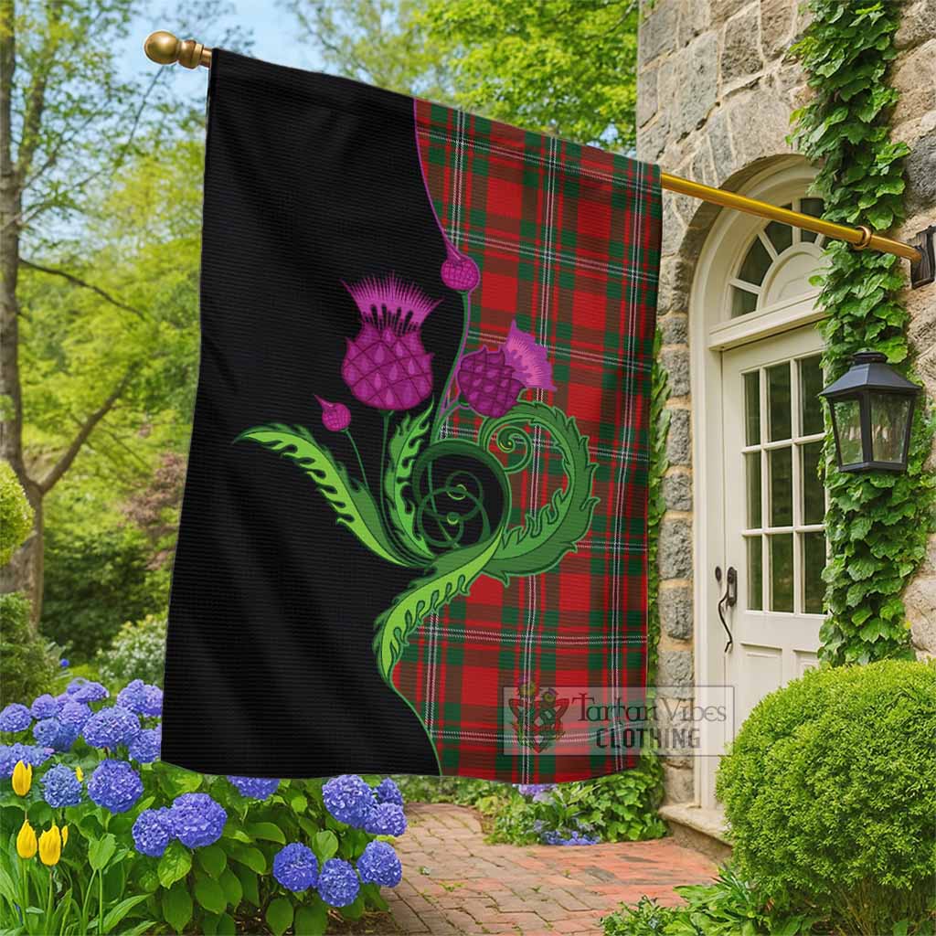MacGregor (McGregor) Tartan Garden Flag Traditional Scottish Thistle - Tartan Vibes Clothing