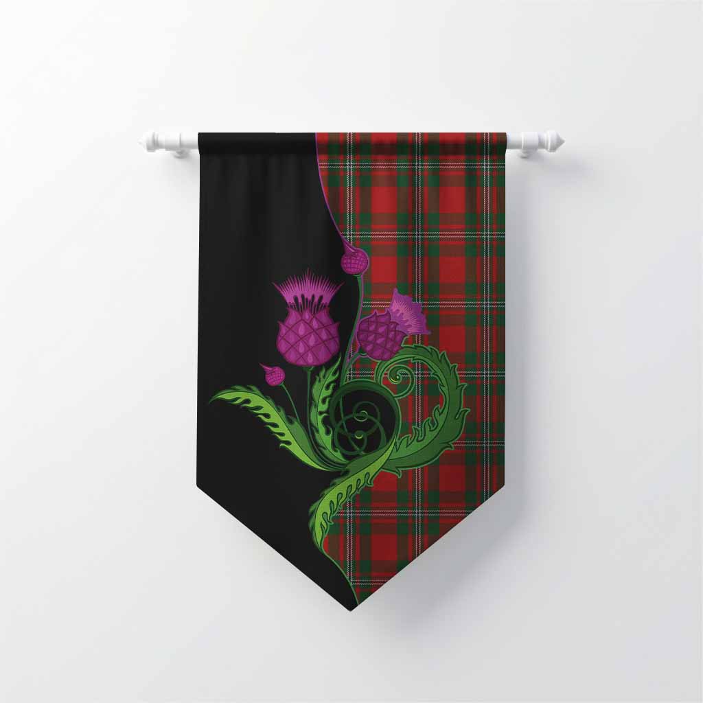 MacGregor (McGregor) Tartan Gonfalon Traditional Scottish Thistle Chevron - Tartan Vibes Clothing