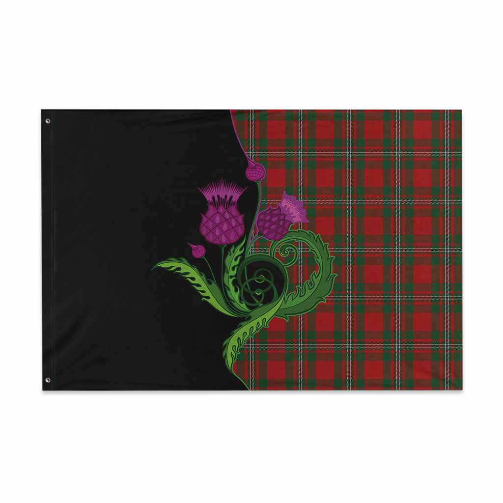 MacGregor (McGregor) Tartan House Flag Traditional Scottish Thistle 48*72 inch (120*180 cm) - Tartan Vibes Clothing
