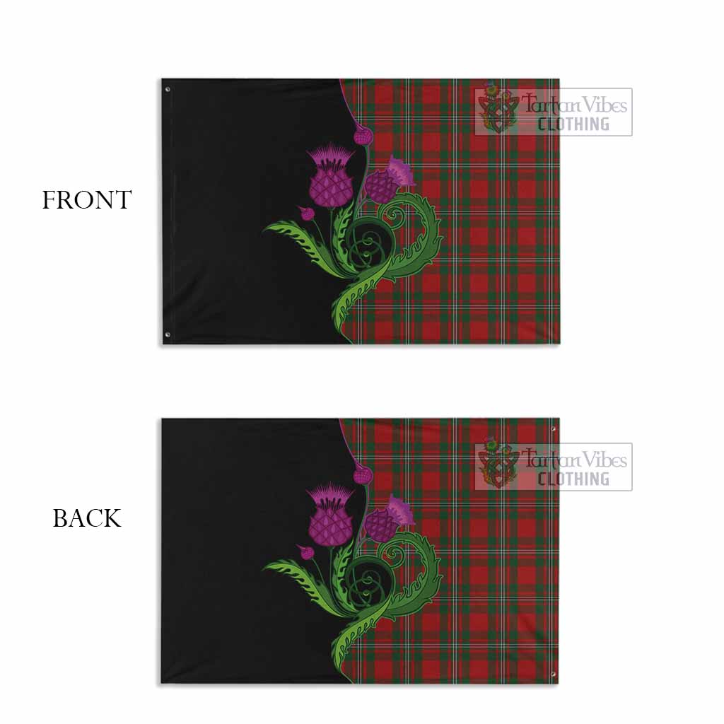 MacGregor (McGregor) Tartan House Flag Traditional Scottish Thistle - Tartan Vibes Clothing