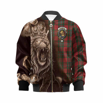 MacGregor (McGregor) Tartan Kid Bomber Jacket Roaring Lion Heritage