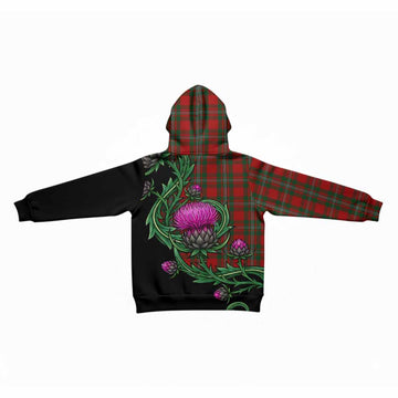 MacGregor (McGregor) Tartan Kid Hoodie Resilient Scottish Thistle - Tartan Vibes Clothing
