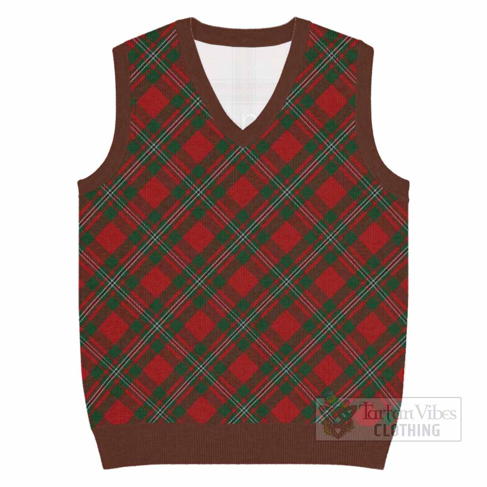 MacGregor (McGregor) Tartan  Knitted V-Neck Vest Cross Style