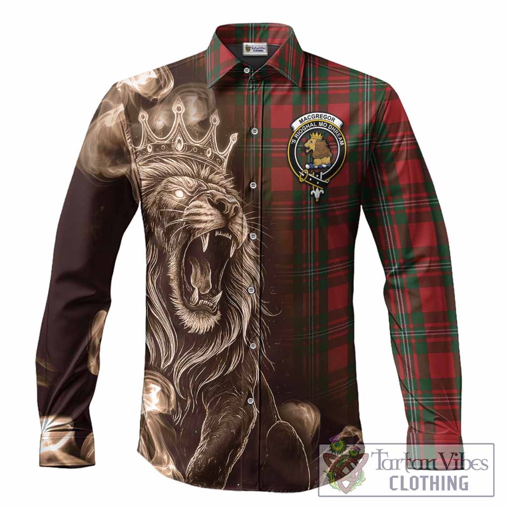 MacGregor (McGregor) Tartan Long Sleeve Button Shirts Roaring Lion Heritage