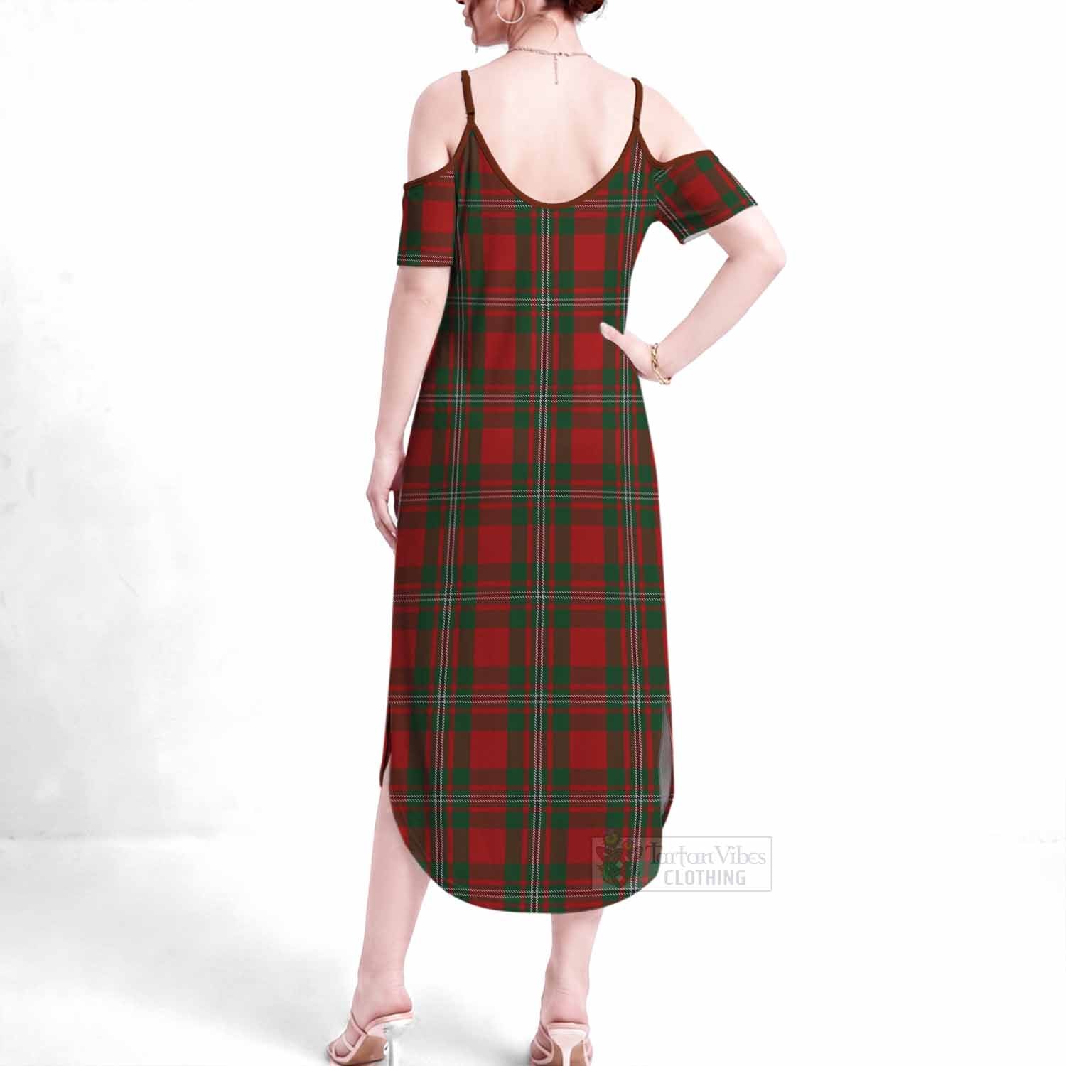 MacGregor (McGregor) Tartan Summer Maxi Dress - Tartan Vibes Clothing