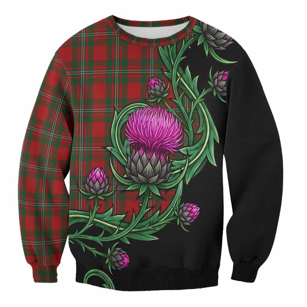 MacGregor (McGregor) Tartan Sweatshirt Resilient Scottish Thistle Unisex - Tartan Vibes Clothing