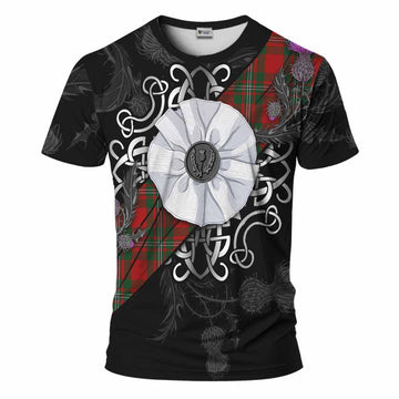 MacGregor (McGregor) Tartan T-Shirt Jacobite White Rose Kid's Shirt - Tartan Vibes Clothing