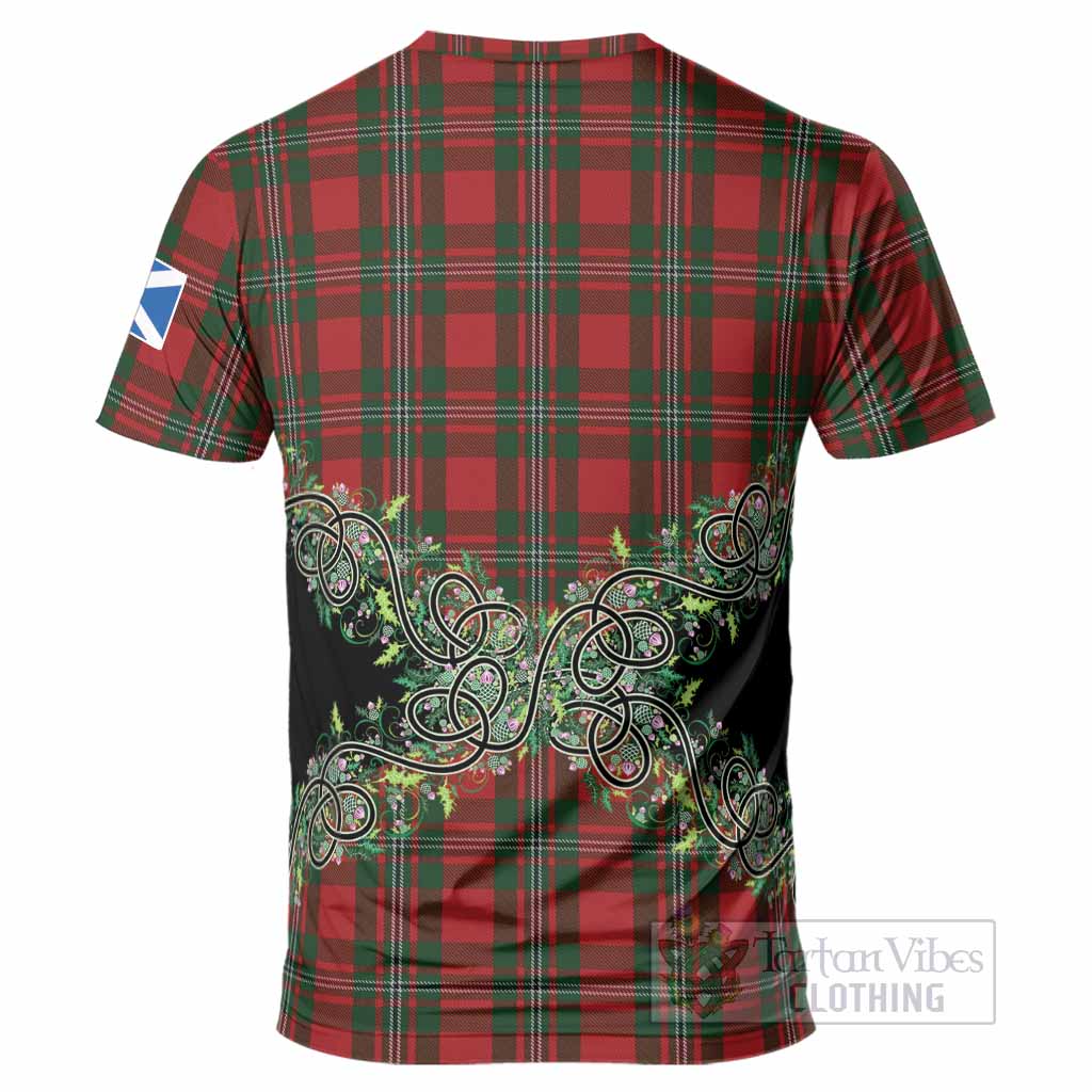 MacGregor (McGregor) Tartan T-Shirt Thistle Scottish Spirit