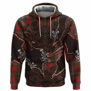 MacGregor (McGregor) Tartan Thistle Dark Gothic Hoodie