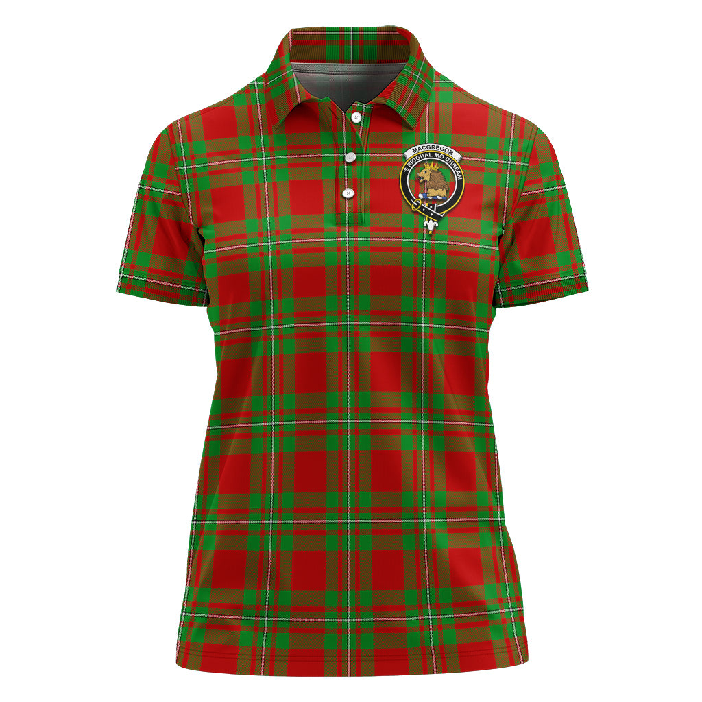 macgregor-modern-tartan-polo-shirt-with-family-crest-for-women