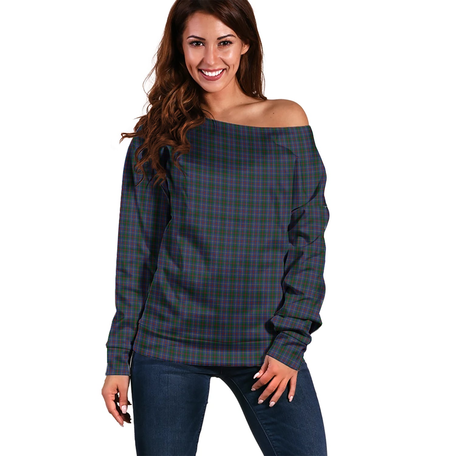 MacHardy (McHardy) Tartan Off Shoulder Women Sweater Women - Tartan Vibes Clothing