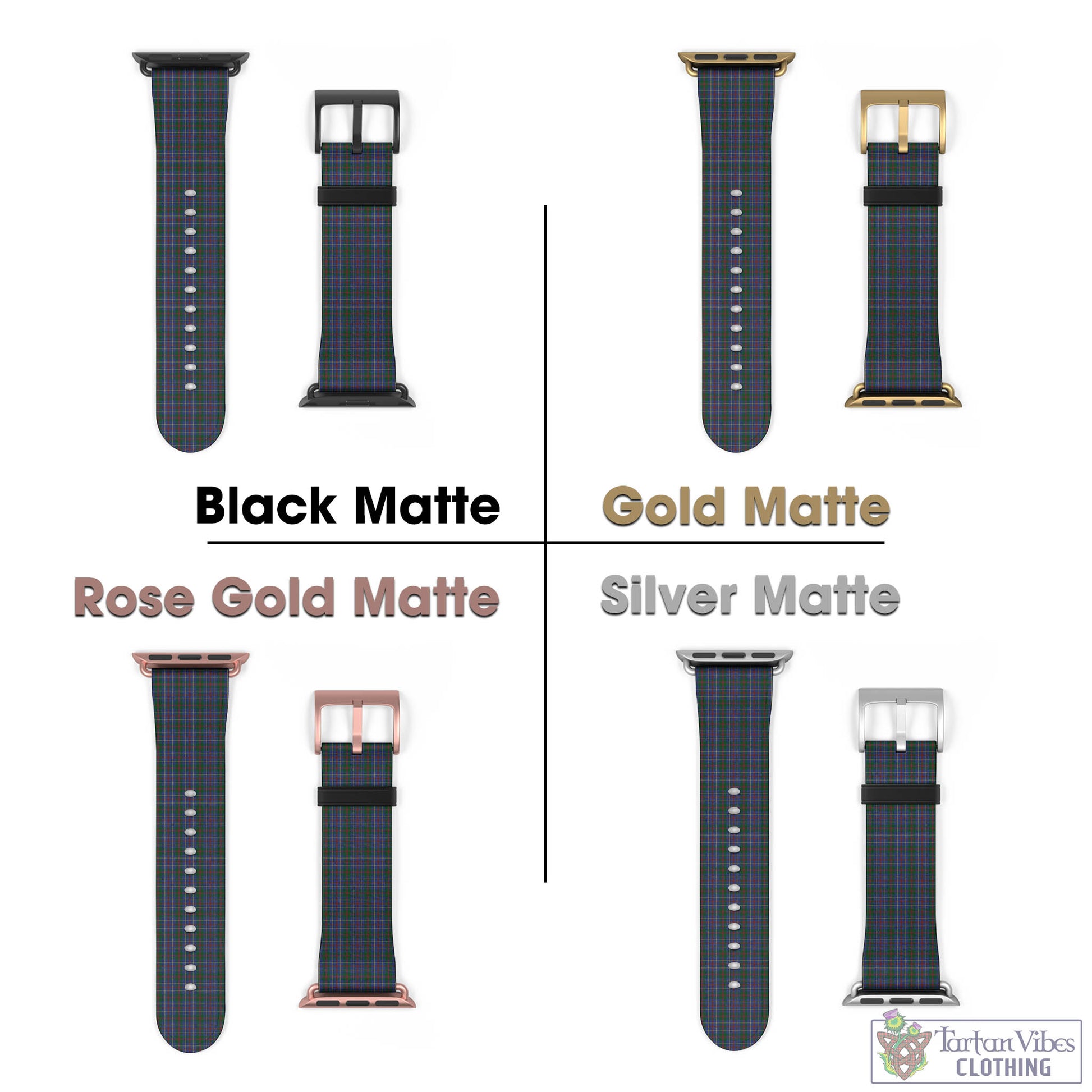 MacHardy (McHardy) Tartan Watch Band 42 - 45 mm - Tartan Vibes Clothing